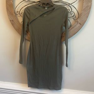 NWT Wild Fable Olive Green Dress